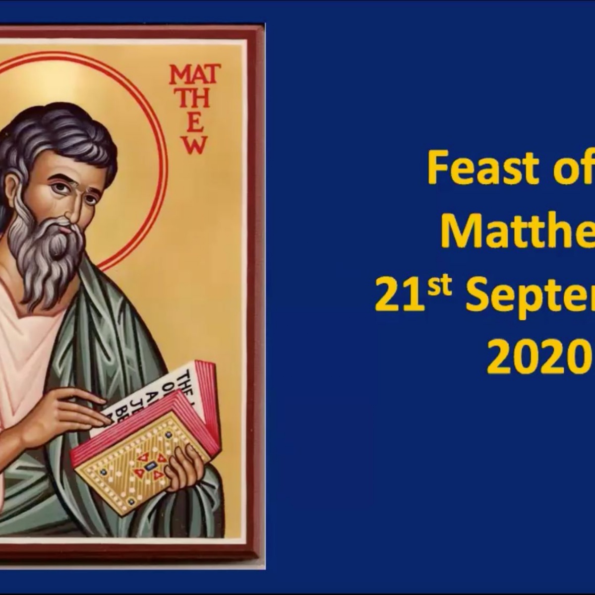 St Matthew Academy - Feast of St Matthew