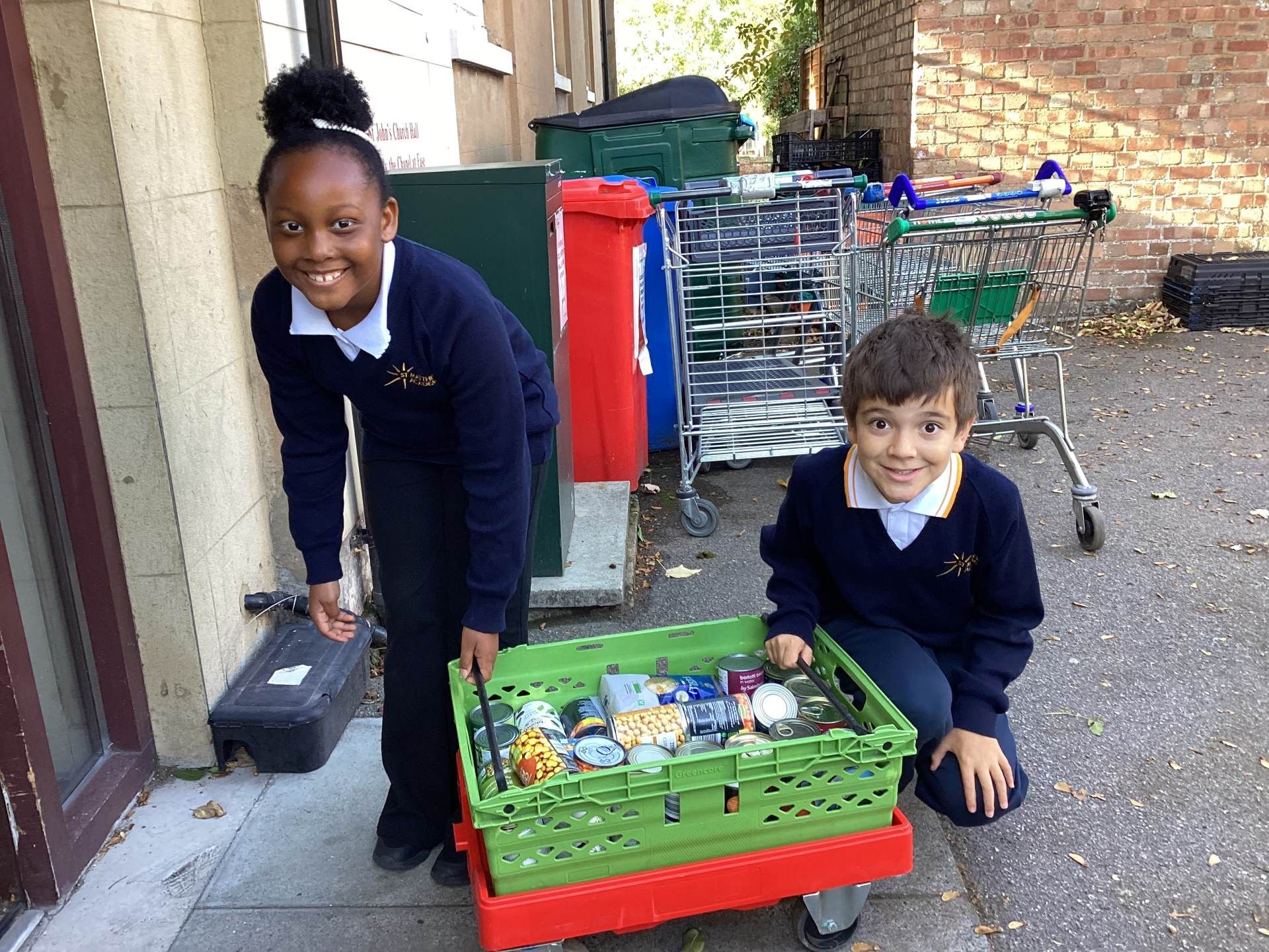 Light Bearers Deliver Generous Donations to Lewisham Food Bank